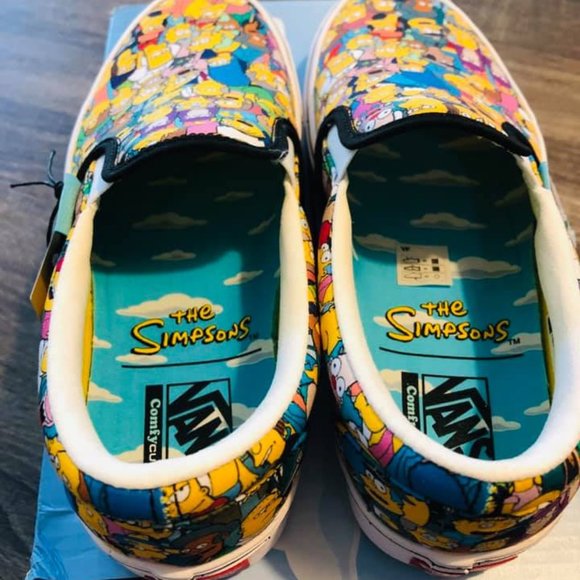 The Simpsons VANS comfycush slip on shoes 7 - Picture 5 of 7